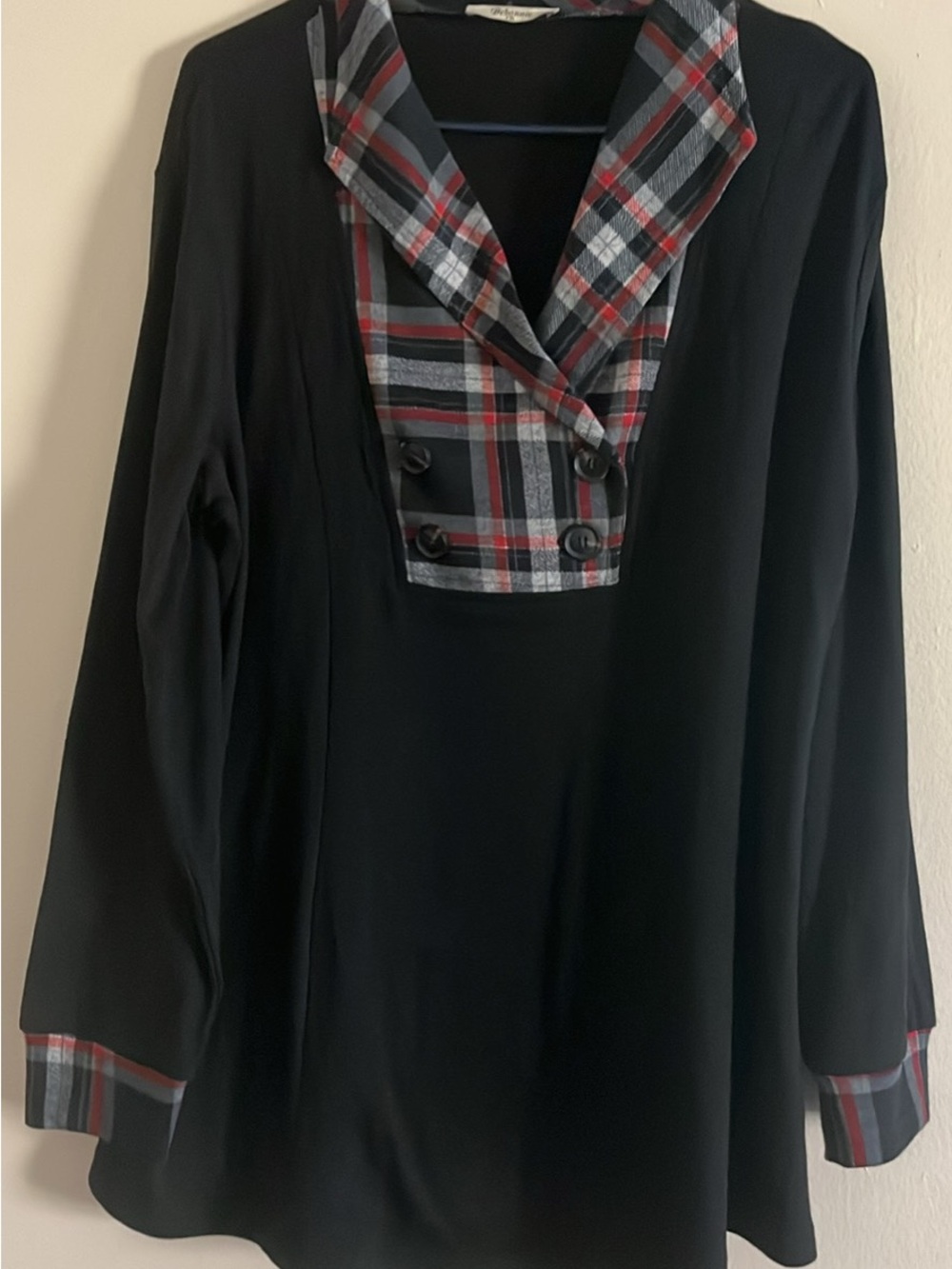 Bebonnie  Women’s Long  Sleeve Plaid wShirt
